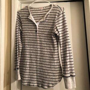 Sundry striped cotton shirt